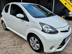 White Used 2012 Toyota Aygo Hatchback | £2,690 (Fair price)
