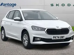 White Used 2024 Skoda Fabia Comfort Hatchback | £15,960 (Fair price)