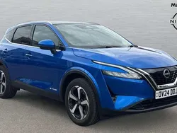 Blue Used 2024 Nissan Qashqai N-Connecta SUV | £24,901 (Fair price)