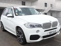 White Used 2017 BMW X5 M Sport SUV | £15,995 (Good price)