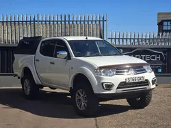 White Used 2015 Mitsubishi L200 Pickup | £11,995
