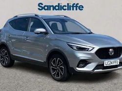 Metallic monument silver Used 2023 MG ZS Exclusive Sedan | £15,400 (Fair price)