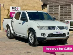 White Used 2013 Mitsubishi L200 Pickup | £3,994