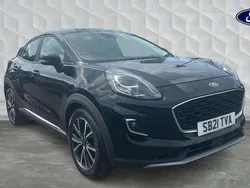 Black Used 2021 Ford Puma Titanium SUV | £14,495 (Good price)