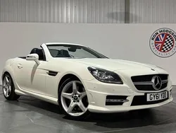 White Used 2011 Mercedes SLK200 AMG Cabriolet | £9,896 (Fair price)