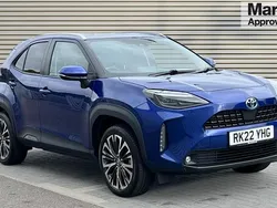 Blue Used 2022 Toyota Yaris Hybrid Estate | £19,123 (Fair price)