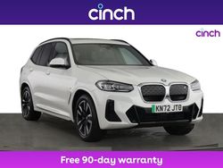 White Used 2022 BMW iX3 M Sport SUV | £24,999 (Good price)