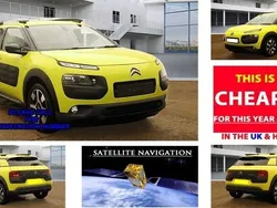 Yellow Used 2016 Citroën C4 Cactus Flair Hatchback | £7,785 (Fair price)
