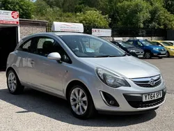 Silver Used 2014 Vauxhall Corsa Excite Hatchback | £3,695 (Good price)