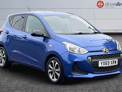 Metallic alpine blue Used 2019 Hyundai i10 Hatchback | £7,850 (Fair price)