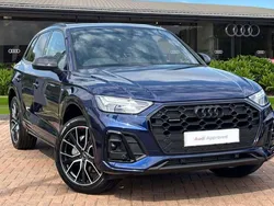 Blue Used 2024 Audi Q5 Black Edition SUV | £41,980 (A bit pricey)