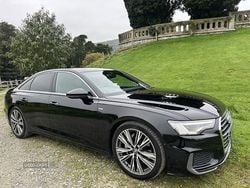 Black Used 2019 Audi A6 S-Line Sedan | £19,295 (Fair price)