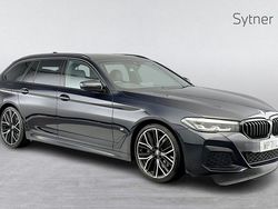 Black Used 2022 BMW 520 M Sport Estate | £27,500 (Fair price)