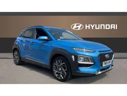 Blue Used 2020 Hyundai Kona Premium SUV | £15,348 (Fair price)