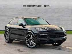 Chromite black Used 2024 Porsche Cayenne SUV | £83,990 (Fair price)
