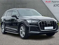 Black Used 2022 Audi Q7 S-Line SUV | £42,042 (Good price)
