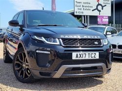 Black Used 2017 Land Rover Range Rover evoque HSE Dynamic SUV | £14,795 (Fair price)