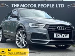 Grey Used 2017 Audi Q3 Black Edition SUV | £11,295 (Fair price)