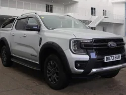 Silver Used 2023 Ford Ranger Wildtrack Pickup | £37,995 (Expensive)