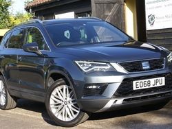 Rodium grey metallic Used 2018 Seat Ateca 4Drive SUV | £12,995 (Fair price)