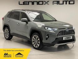 Green Used 2021 Toyota RAV4 Hybrid SUV | £24,690 (Fair price)