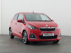 Red Used 2015 Peugeot 108 Allure Hatchback | £4,998 (Fair price)