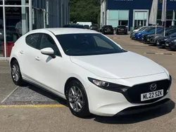 White Used 2022 Mazda 3 Hatchback | £14,495 (Good price)