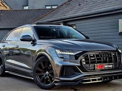 Grey Used 2018 Audi Q8 S-Line SUV | £36,989 (A bit pricey)