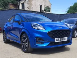 Blue Used 2021 Ford Puma ST-Line Hatchback | £9,950
