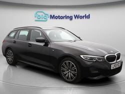 Black Used 2021 BMW 330e M Sport Estate | £22,700 (Fair price)