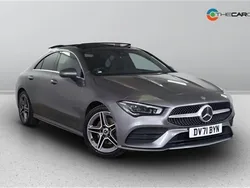 Grey Used 2021 Mercedes CLA200 AMG line Coupe | £24,475 (Fair price)