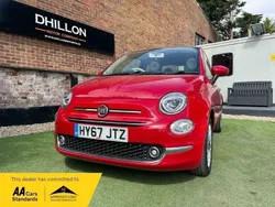 Red Used 2017 Fiat 500 Lounge Hatchback | £5,995 (Fair price)