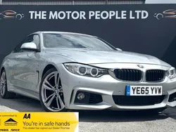 Silver Used 2015 BMW 420 M Sport Coupe | £9,495 (Fair price)