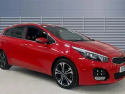 Red Used 2017 Kia Ceed Sportswagon GT-Line Estate | £12,562 (Expensive)