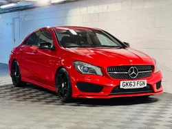 Red Used 2013 Mercedes CLA220 AMG Sedan | £7,989 (Super price)