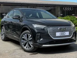 Black New 2025 Audi Q4 Sportback e-tron Sport SUV | £39,885 (Super price)