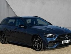 Blue Used 2024 Mercedes C300e Urban Estate | £37,890
