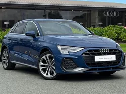 Blue Used 2025 Audi A3 e-tron S-Line Hatchback | £28,750 (Fair price)