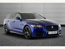Blue Used 2020 Jaguar XF Sportbrake R-Sport Estate | £15,399 (Expensive)