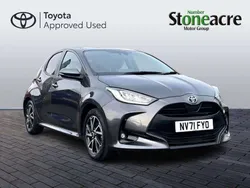 Grey Used 2021 Toyota Yaris Hybrid Design Hatchback | £15,500 (Fair price)