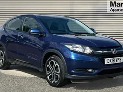 Blue Used 2018 Honda HR-V SE SUV | £9,676 (Fair price)