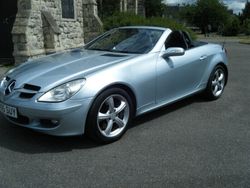 Silver Used 2005 Mercedes SLK350 Cabriolet | £4,999