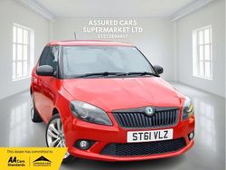 Red Used 2011 Skoda Fabia vRS Hatchback | £4,485 (Fair price)