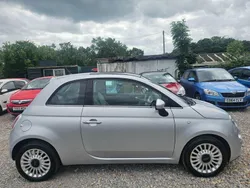 Silver Used 2012 Fiat 500 Lounge Hatchback | £4,500 (Fair price)