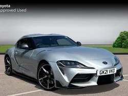 Silver Used 2021 Toyota Supra Coupe | £39,150 (Fair price)