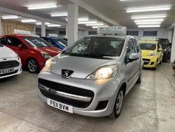 Silver Used 2011 Peugeot 107 Hatchback | £3,795 (Fair price)