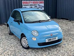 Blue Used 2011 Fiat 500 Pop Hatchback | £2,490 (Fair price)