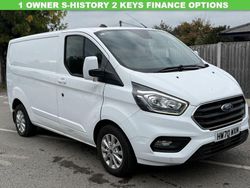 White Used 2020 Ford Transit Custom Limited Van | £13,000 (Super price)