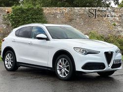 White Used 2018 Alfa Romeo Stelvio Edizione Speciale SUV | £15,990 (Fair price)