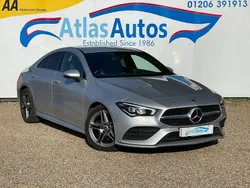 Silver Used 2021 Mercedes CLA180 AMG line Sedan | £18,750 (Fair price)